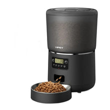 4L Automatic smart pet feeder for cats dogs with stainless steel bowl Customised healthy food 1-9 portions