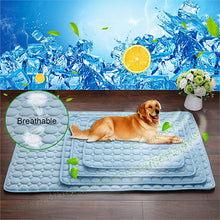 Cooling Dog Mat – Breathable Summer Pad Blanket for Dogs & Cats