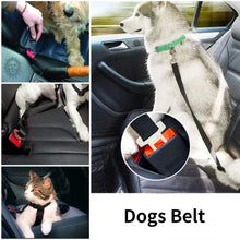 Adjustable Pet Cat Dog Car Seat Belt Harness Lead Clip Safety Lever Traction