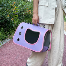 Portable Foldable Pet Carrier Bag – Breathable Shoulder Travel Bag for Small Dogs, Cats & Kittens