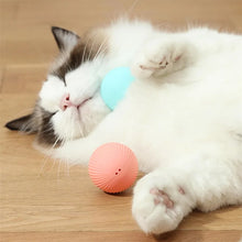 Interactive Cat Ball Toy – Automatic Rolling with Faux Tail, Rechargeable Mouse-Like Toy for Cat & Dog Training