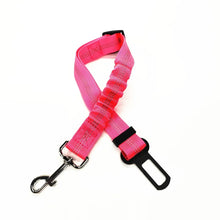 Adjustable Pet Cat Dog Car Seat Belt Harness Lead Clip Safety Lever Traction