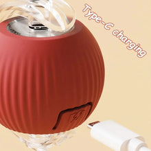 Interactive Cat Ball Toy – Automatic Rolling with Faux Tail, Rechargeable Mouse-Like Toy for Cat & Dog Training