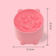 Pet slow food bowl small cat and dog anti-choking bowl neck protection for your loved Kitten and Pups