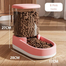 Automatic Gravity Pet Feeder & Water Dispenser, Large Capacity for Dog/Cat