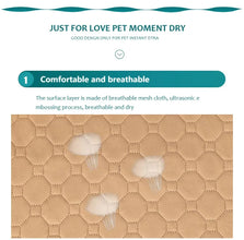 Reusable Dog Pee Pad Blanket – Absorbent, Washable Training Mat for Puppies, Pet Beds & Car Seat Covers