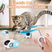Interactive Cat Toy Car – Automatic Rolling Remote-Controlled Toy for Kittens & Cats, Fun Playtime Accessory