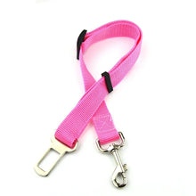 Adjustable Pet Cat Dog Car Seat Belt Harness Lead Clip Safety Lever Traction