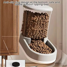 Automatic Gravity Pet Feeder & Water Dispenser, Large Capacity for Dog/Cat