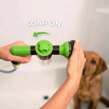 High-Pressure Dog Shower Sprayer – 3-Mode Adjustable Nozzle with Foam Soap