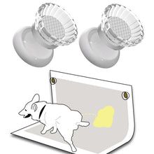 2pcs Dog Urine Pad Magnetic Fixators – Portable Pad Buckles for Securing Pet Pads on Dog Toilets