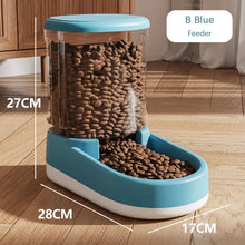 Automatic Gravity Pet Feeder & Water Dispenser, Large Capacity for Dog/Cat