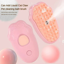 3-in-1 Electric Cat Comb – Steam Spray Brush for Hair Removal, Massage