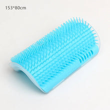 Cat Massage & Hair Removal Brush – Self-Cleaning Wall Corner Comb for Rubbing, Grooming & Play