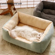 Cozy Cat & Dog Bed – Soft Cushion Basket House for Pets