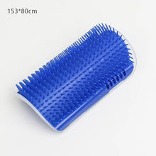 Cat Massage & Hair Removal Brush – Self-Cleaning Wall Corner Comb for Rubbing, Grooming & Play