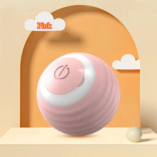 Interactive Cat Ball Toy – Automatic Rolling with Faux Tail, Rechargeable Mouse-Like Toy for Cat & Dog Training