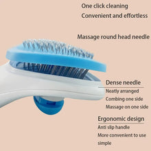 Pet Hair Remover Brush – Grooming Comb for Dogs, Cats, Puppies & Kittens