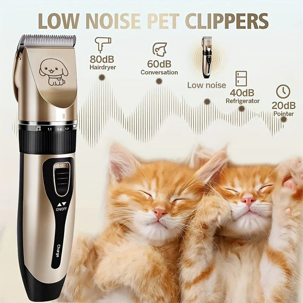 Electric Pet Hair Trimmer Kit