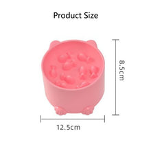 Pet slow food bowl small cat and dog anti-choking bowl neck protection for your loved Kitten and Pups