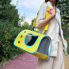 Portable Foldable Pet Carrier Bag – Breathable Shoulder Travel Bag for Small Dogs, Cats & Kittens