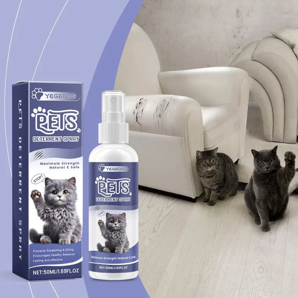 Safe Mild Anti Scratch Spray for Cats and Dogs