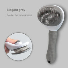 Dog & Cat Hair Remover Brush – Grooming Comb for Long Hair Pets, Easy Hair Removal & Bath Cleaning Tool