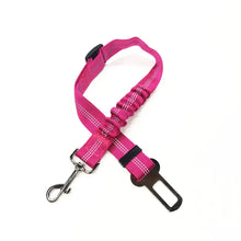 Adjustable Pet Cat Dog Car Seat Belt Harness Lead Clip Safety Lever Traction