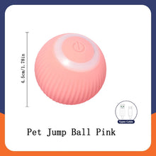 Interactive Cat Ball Toy – Automatic Rolling with Faux Tail, Rechargeable Mouse-Like Toy for Cat & Dog Training