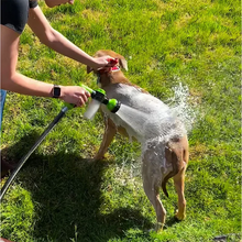 High-Pressure Dog Shower Sprayer – 3-Mode Adjustable Nozzle with Foam Soap