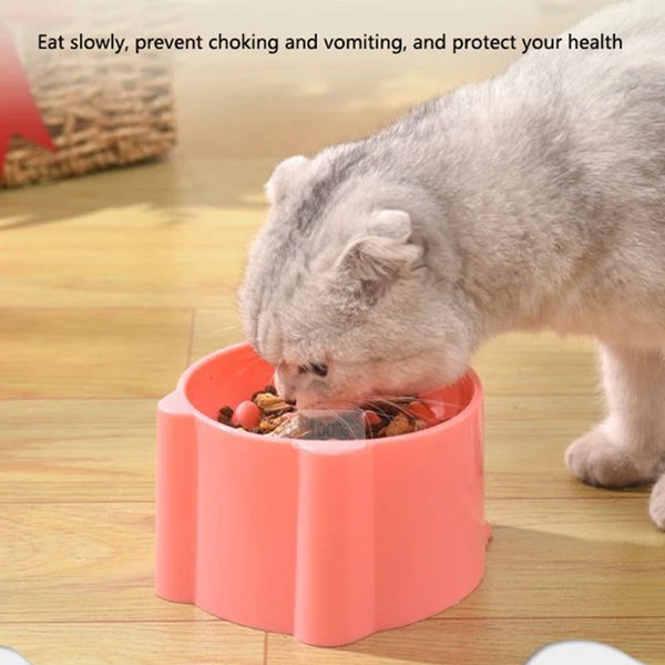 Pet slow food bowl small cat and dog anti-choking bowl neck protection for your loved Kitten and Pups