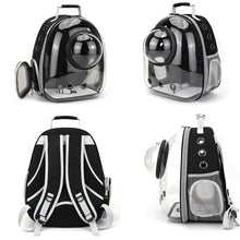Space Capsule Pet Carrier Backpack – Breathable Transparent Travel Bag for Cats, Puppies