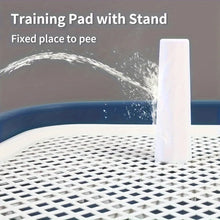 Dog Potty Training Toilet – Reusable Plastic Pee Pad Holder with Removable Net & Tray for Easy Pet Training