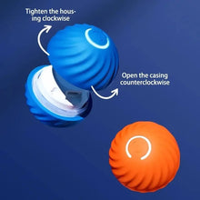 Interactive Cat Ball Toy – Automatic Rolling with Faux Tail, Rechargeable Mouse-Like Toy for Cat & Dog Training