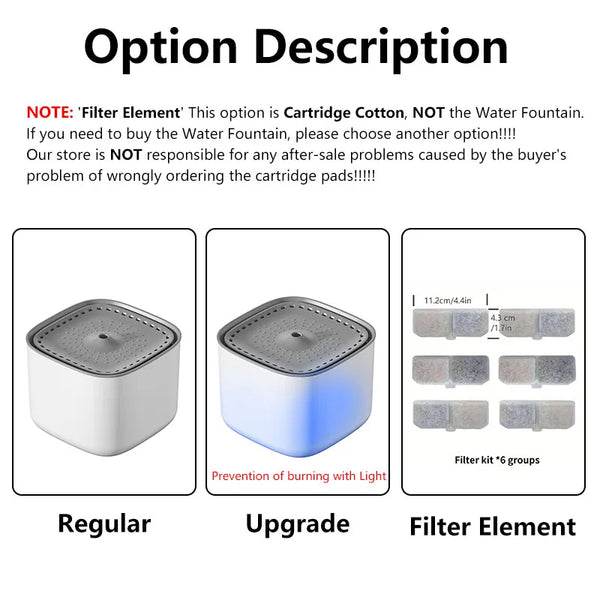 3L Cat Water Fountain – USB Electric Dispenser with Silent Auto-Recirculating Filter & Large Capacity