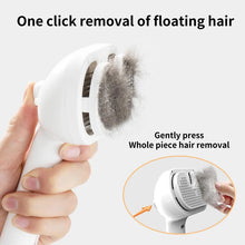 Dog & Cat Steam Massage Comb – Soft Round-Head Spray Brush for Hair Removal