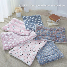 Flannel Pet Sleeping Mat – Soft Dog & Cat Bed Cushion Blanket for Small to Large Pets, Perfect for Sofa or Floor