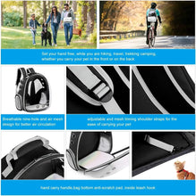 Transparent Bubble Pet Carrier Backpack – Breathable Travel Bag for Cats, Puppies, Kittens & Small Animals