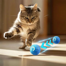 Interactive Cat Ball Toy – Automatic Rolling with Faux Tail, Rechargeable Mouse-Like Toy for Cat & Dog Training