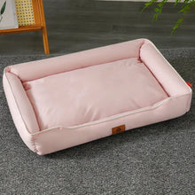 Four-Season Square Dog Bed – Large, Bite-Resistant, Soft & Thick Mattress, Waterproof Pet Sofa for Dogs & Cats