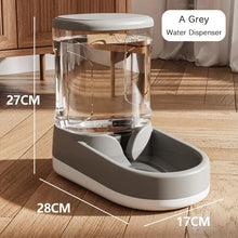 Automatic Gravity Pet Feeder & Water Dispenser, Large Capacity for Dog/Cat