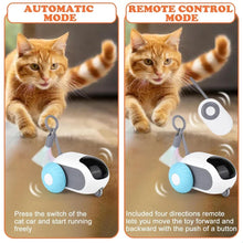 Interactive Cat Toy Car – Automatic Rolling Remote-Controlled Toy for Kittens & Cats, Fun Playtime Accessory
