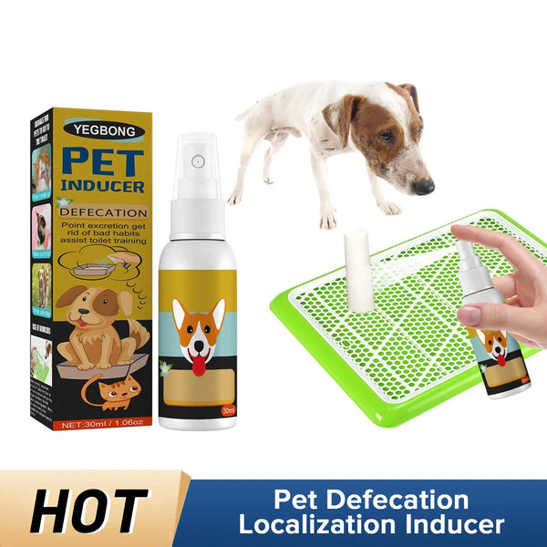 Pet Potty Training Spray – Helps Dogs & Cats with Urine & Stool Positioning Best for Kitten And Puppies