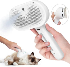 Pet Spray Grooming Comb – Water Steam Styling Tool for Dogs & Cats, Removes Loose Hair & Fluff