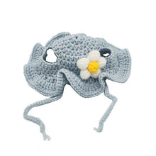 Knitted Cat Hat – Cozy Elastic Pet Hat for Kittens & Puppies, Perfect for Photos & Parties