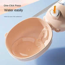 Portable Pet Travel Water Cup Bottle With Food Dispenser