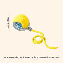 Interactive Cat Ball Toy – Automatic Rolling with Faux Tail, Rechargeable Mouse-Like Toy for Cat & Dog Training