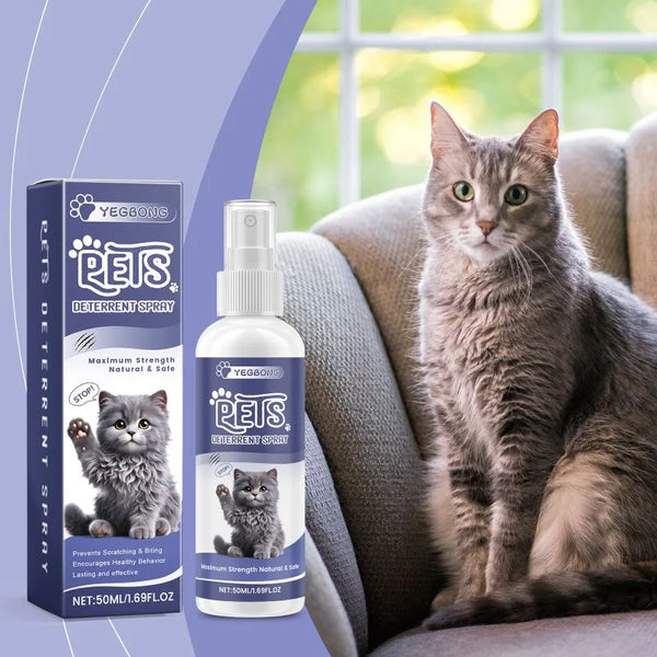 Safe Mild Anti Scratch Spray for Cats and Dogs