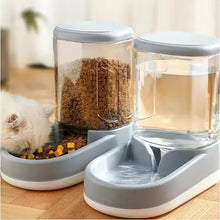 Automatic Gravity Pet Feeder & Water Dispenser, Large Capacity for Dog/Cat