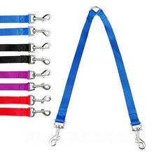 Double Twin Lead Walking Leashes Dog